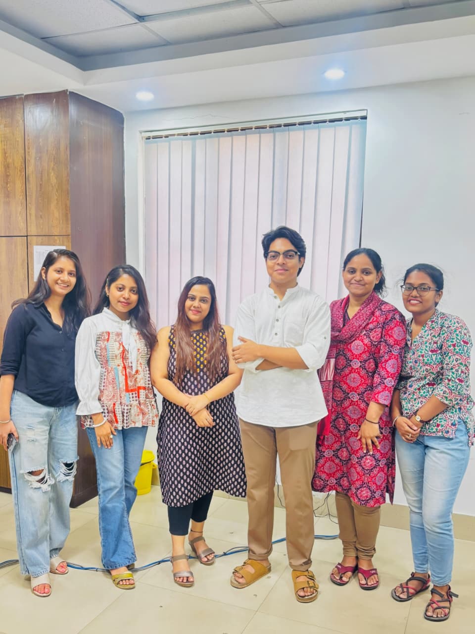 Internship Completion of the Intern from Xaviers